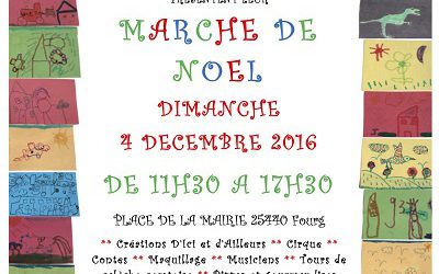 Marché de Noël des “P’tits d’Fourg”